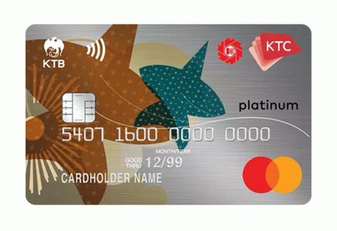 บัตรเครดิต KTC - Taweekit Supercenter Titanium MasterCard-บัตรกรุงไทย (KTC)