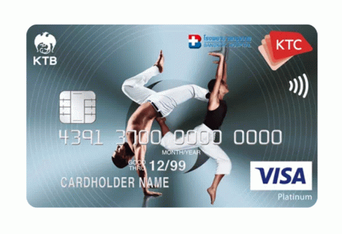 บัตรเครดิต KTC - Bangkok Hospital Group Visa Platinum-บัตรกรุงไทย (KTC)