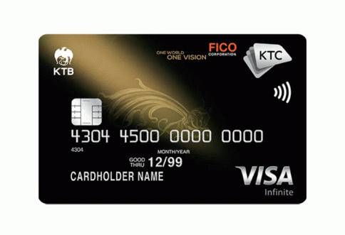 KTC - FICO VISA INFINITE-บัตรกรุงไทย (KTC)