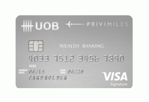 บัตรเครดิตยูโอบี พรีวิไมลส์ เวลท์ แบงก์กิ้ง (UOB Privimiles Wealth Banking Credit Card)-ธนาคารยูโอบี (UOB)