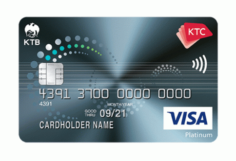 บัตรเครดิต KTC Senior Visa Platinum บัตรกรุงไทย (KTC)