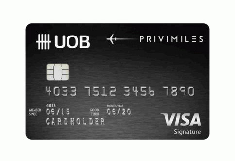 บัตรเครดิต ยูโอบี พรีวิไมลส์ (UOB Privimiles Credit Card)-ธนาคารยูโอบี (UOB)