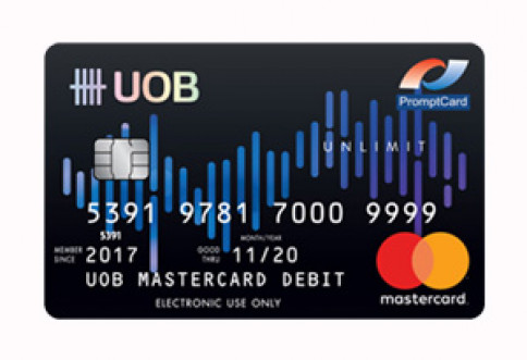 บัตรเดบิต ยูโอบี อันลิมิต พลัส-ธนาคารยูโอบี (UOB)