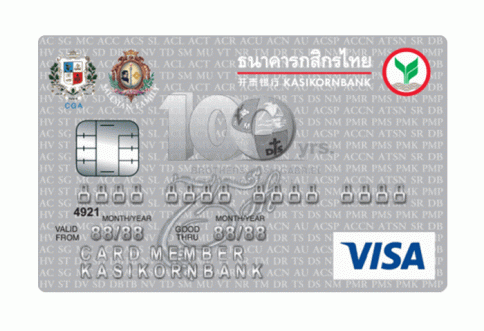 บัตรเครดิตร่วม CGA/ SFT - กสิกรไทย คลาสสิก-ธนาคารกสิกรไทย (KBANK)