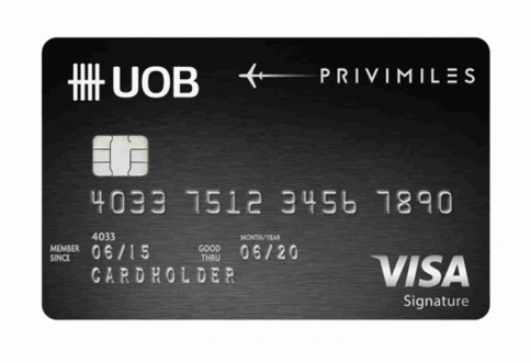 บัตรเครดิต ยูโอบี พรีวิไมลส์ (UOB Privimiles Credit Card)-ธนาคารยูโอบี (UOB)