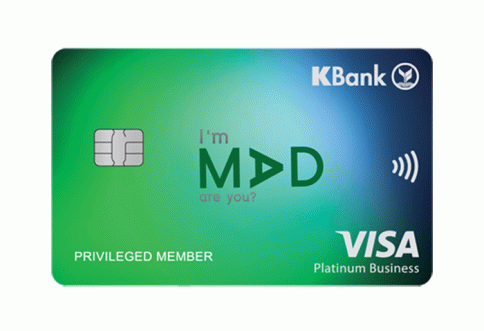 บัตรเดบิต MADCARD กสิกรไทย-ธนาคารกสิกรไทย (KBANK)