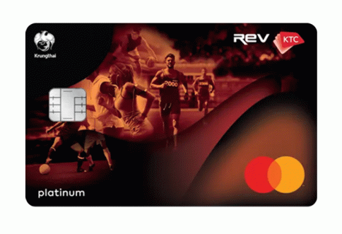 บัตรเครดิต KTC - REV PLATINUM MASTERCARD-บัตรกรุงไทย (KTC)