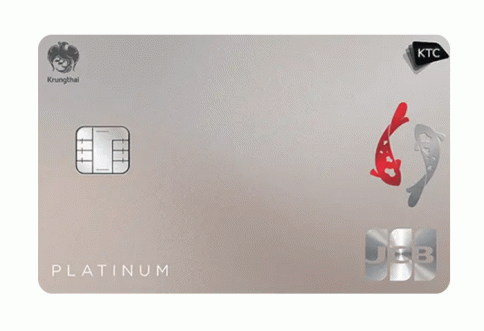 บัตรเครดิต KTC JCB PLATINUM-บัตรกรุงไทย (KTC)