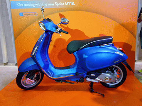 เวสป้า Vespa Sprint 150 i-Get ABS ปี 2018