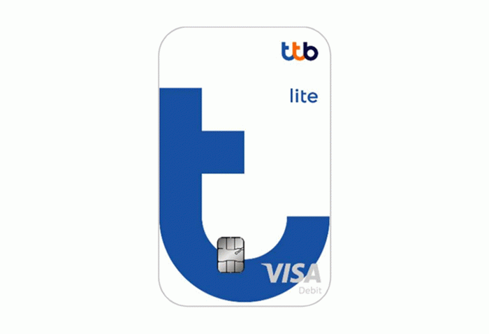 บัตรเดบิต ทีทีบี ไลท์ (ttb lite Debit Card)-ธนาคารทหารไทยธนชาต (TTB) | เช็คราคา.คอม บัตรเดบิต ทีทีบี ไลท์ (Ttb Lite Debit Card)-ธนาคารทหารไทยธนชาต (Ttb) | เช็คราคา.คอม