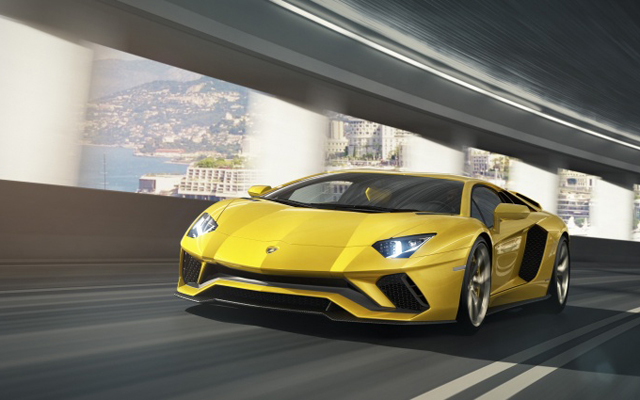 Lamborghini Aventador S Lenkradeinsätze