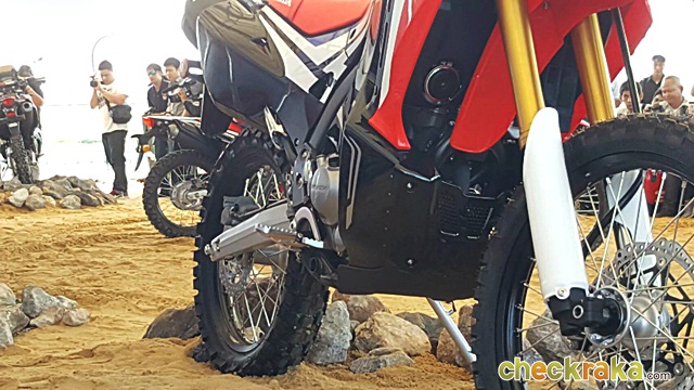 การ์ด แฮนด์ crf250 rally to back kim