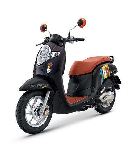 Honda Scoopy i LINE FRIENDS Special Edition ฮอนด้า สกู้ปปี้ไอ ปี 2019 : ภาพที่ 1