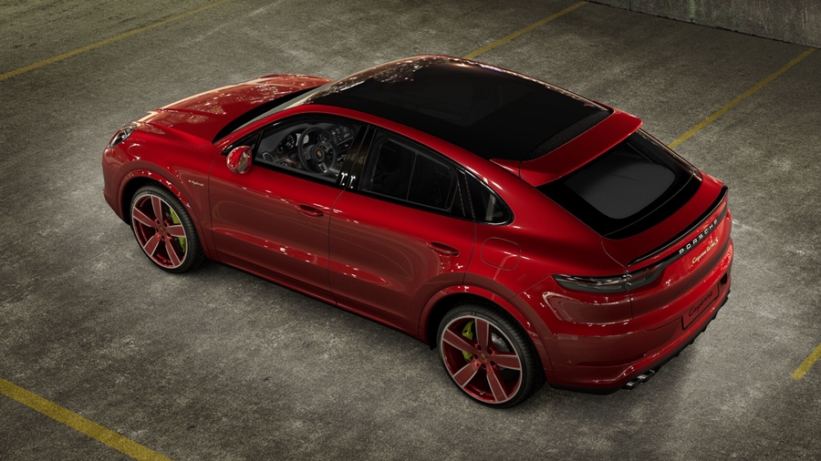 Porsche Cayenne Turbo S E-Hybrid Coupe ปอร์เช่ คาเยน ปี 2019 : ภาพที่ 4