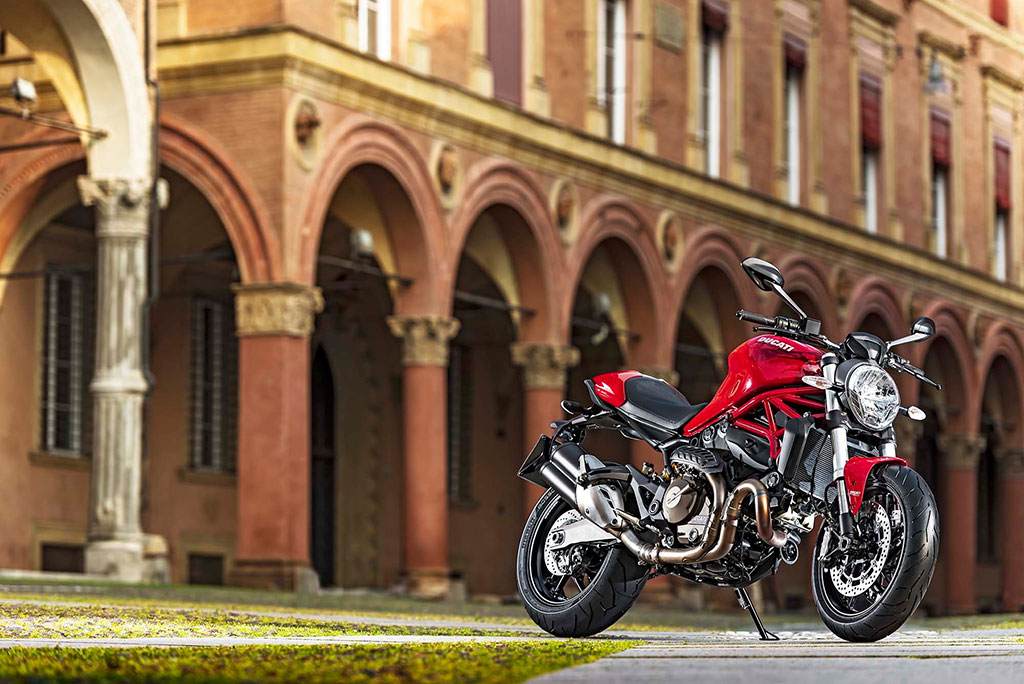 Ducati Monster 821 (สีแดง) ดูคาติ มอนสเตอร์ ปี 2017 : ภาพที่ 5