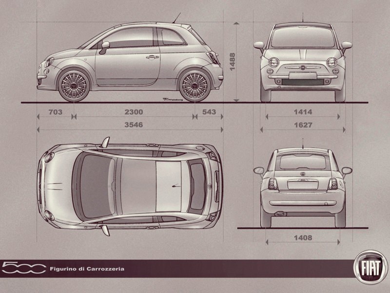 Fiat 500 Lounge เฟียต ปี 2010 : ภาพที่ 10