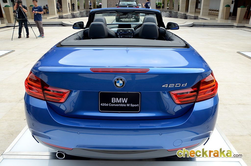 รูปภาพ บีเอ็มดับเบิลยู BMW Series 4 420d Convertible M Sport ปี 2014
