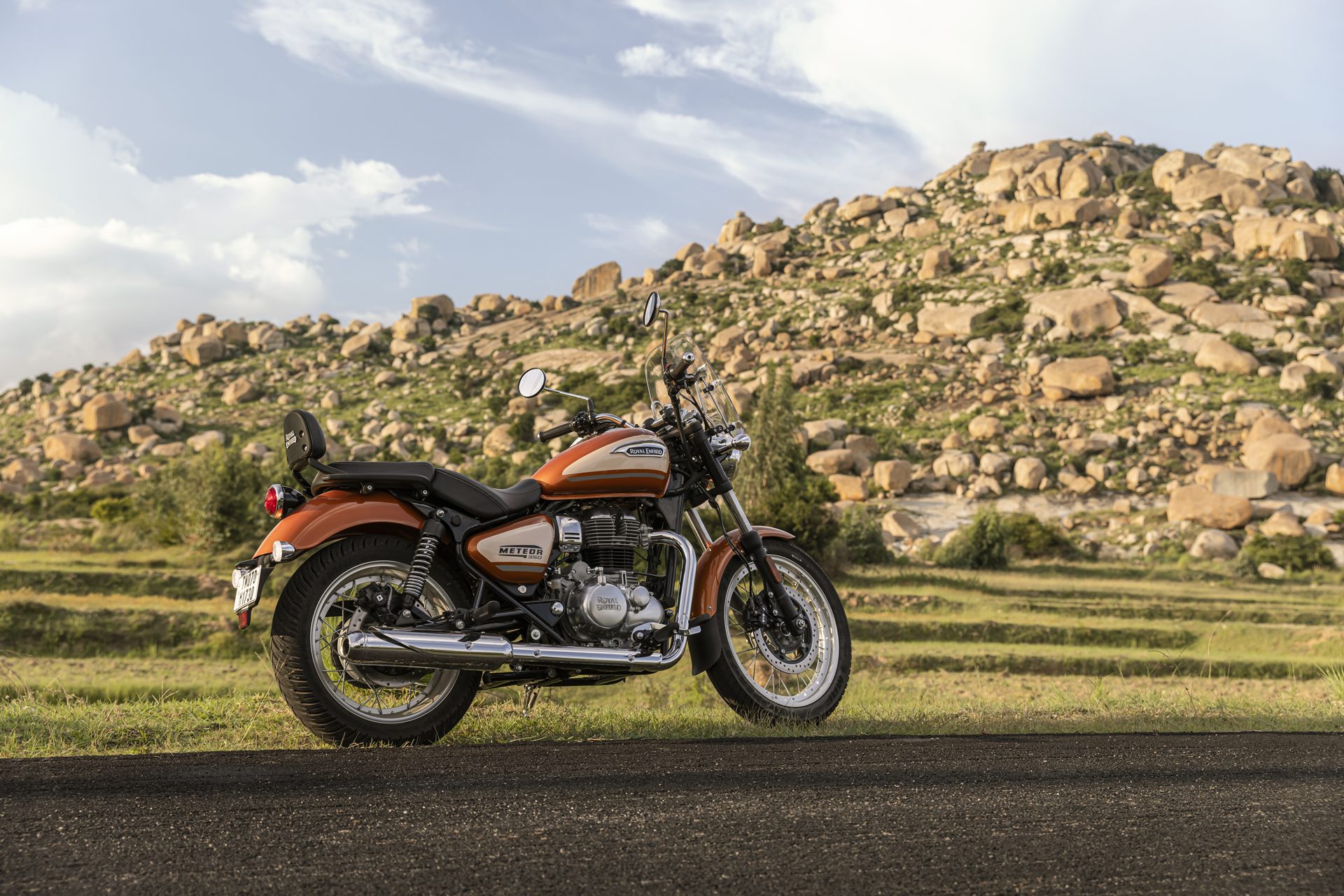 รูปภาพ โรยัล เอ็นฟีลด์ Royal Enfield Meteor 350 Sundowner Orange ปี 2026