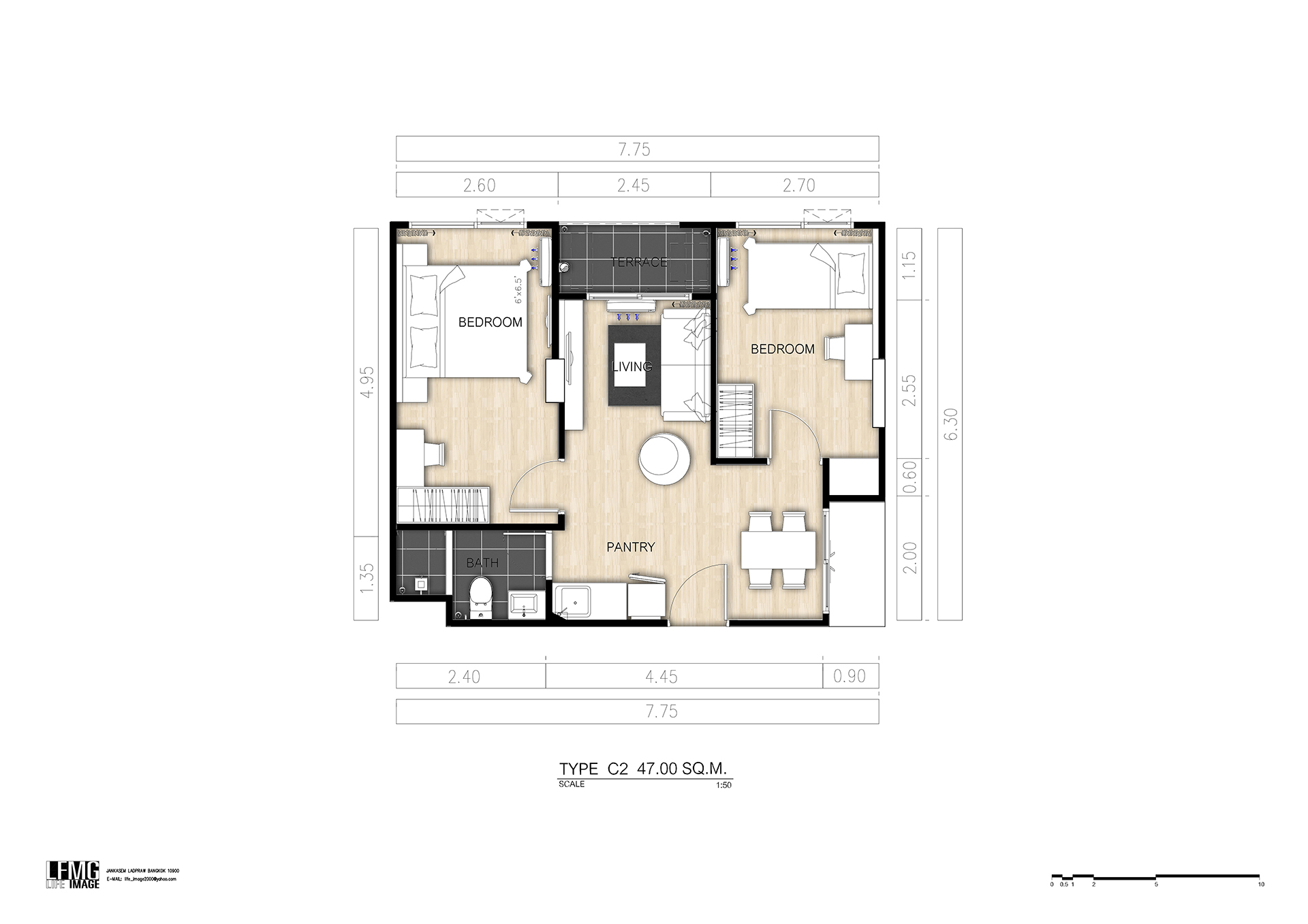 เย็นสบายดี คอนโด ลาดพร้าว 101 (Yensabaidee Condo Ladprao 101) : ภาพที่ 6