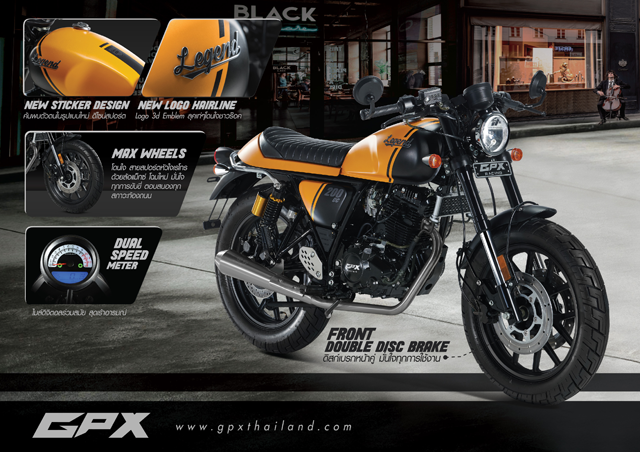 GPX Legend 200 MY 2019 จีพีเอ็กซ์ เลเจนด์ ปี 2019 : ภาพที่ 2