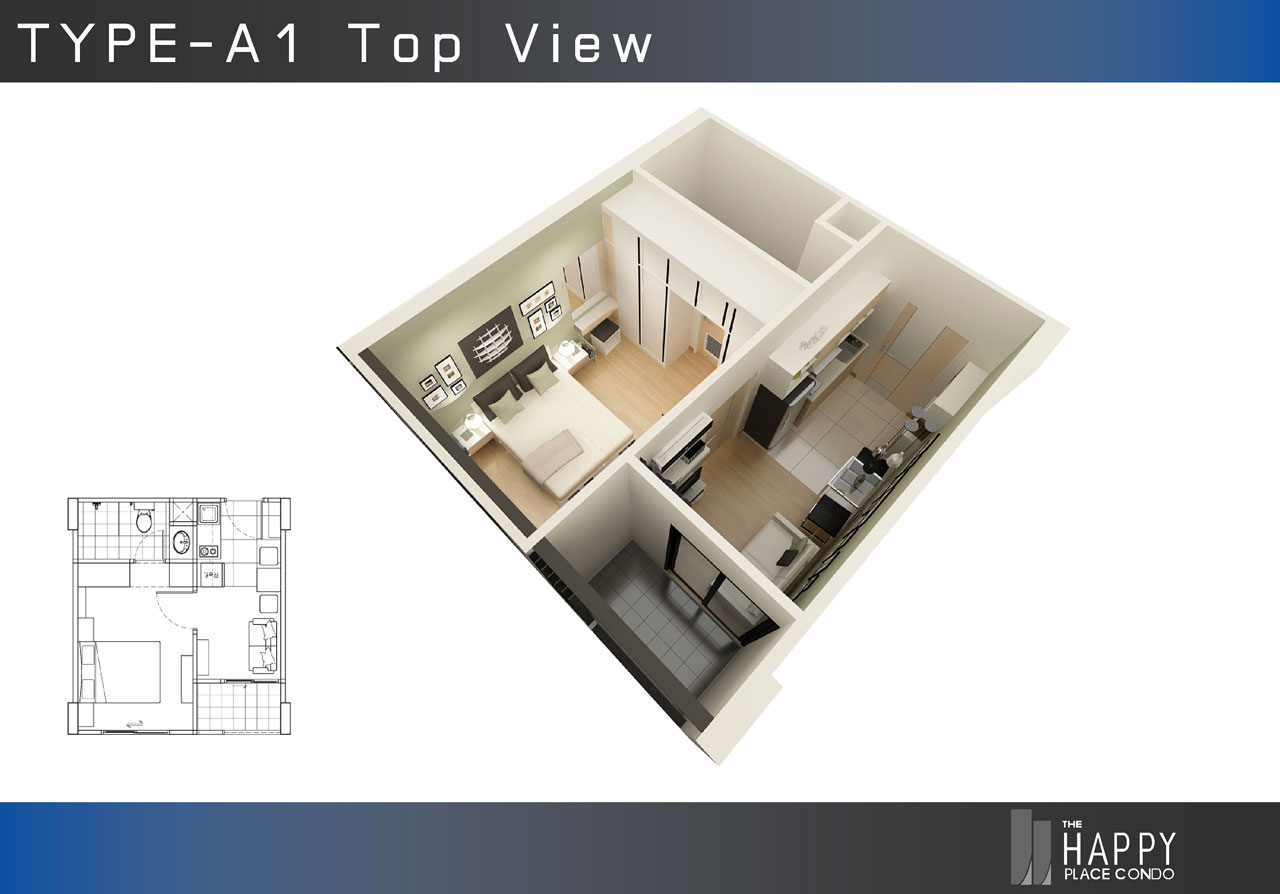 เดอะ แฮปปี้ เพลส คอนโด (The Happy Place Condo) : ภาพที่ 2