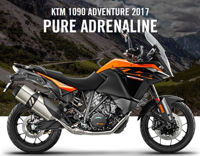 KTM 1090 Adventure เคทีเอ็ม ปี 2017 : ภาพที่ 1