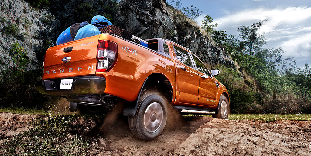 Ford Ranger Wildtrak Double Cab 2.2L HP 4x4 6AT ฟอร์ด เรนเจอร์ ปี 2017 : ภาพที่ 4