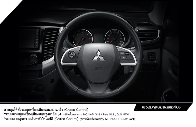 รูปภาพ มิตซูบิชิ Mitsubishi Triton Plus Mega Cab 2.4 MIVEC GLS NAVI M/T ปี 2015