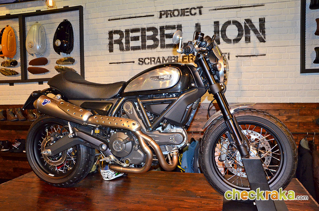 Ducati Scrambler Urban Warrior ดูคาติ สแคมเบอร์ ปี 2015 : ภาพที่ 12