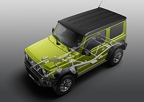 Suzuki JIMNY 1.5 L 4WD AT Two-tone ซูซูกิ ปี 2023 : ภาพที่ 8