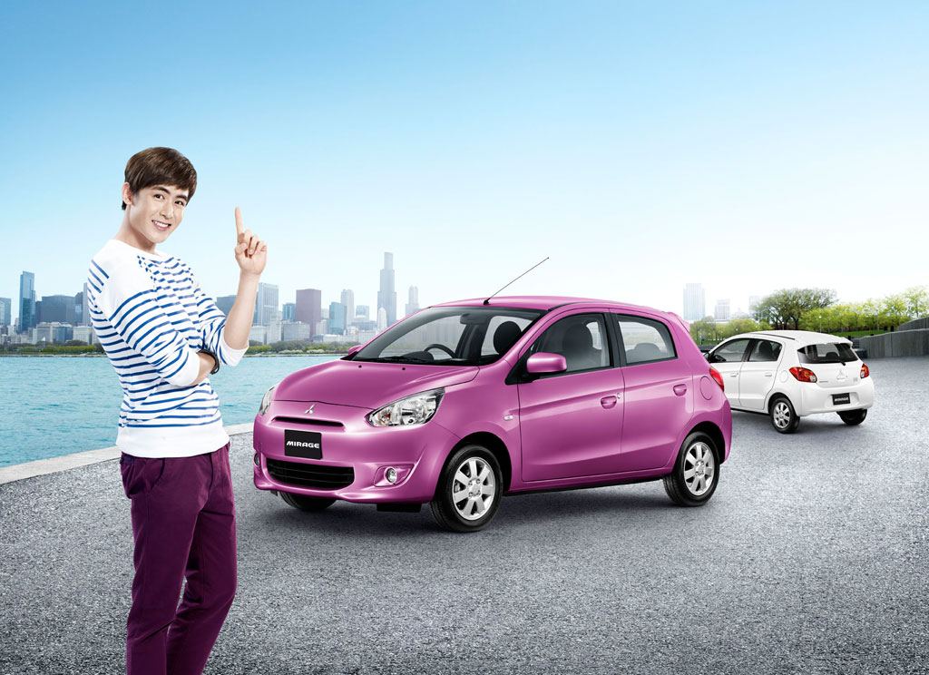 รูปภาพ มิตซูบิชิ Mitsubishi Mirage Bloom Edition ปี 2013