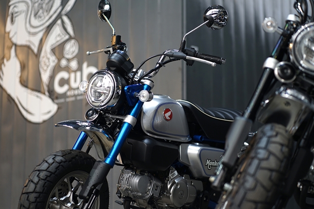 Honda Monkey The Metal Blue Edition ฮอนด้า ปี 2020 : ภาพที่ 3