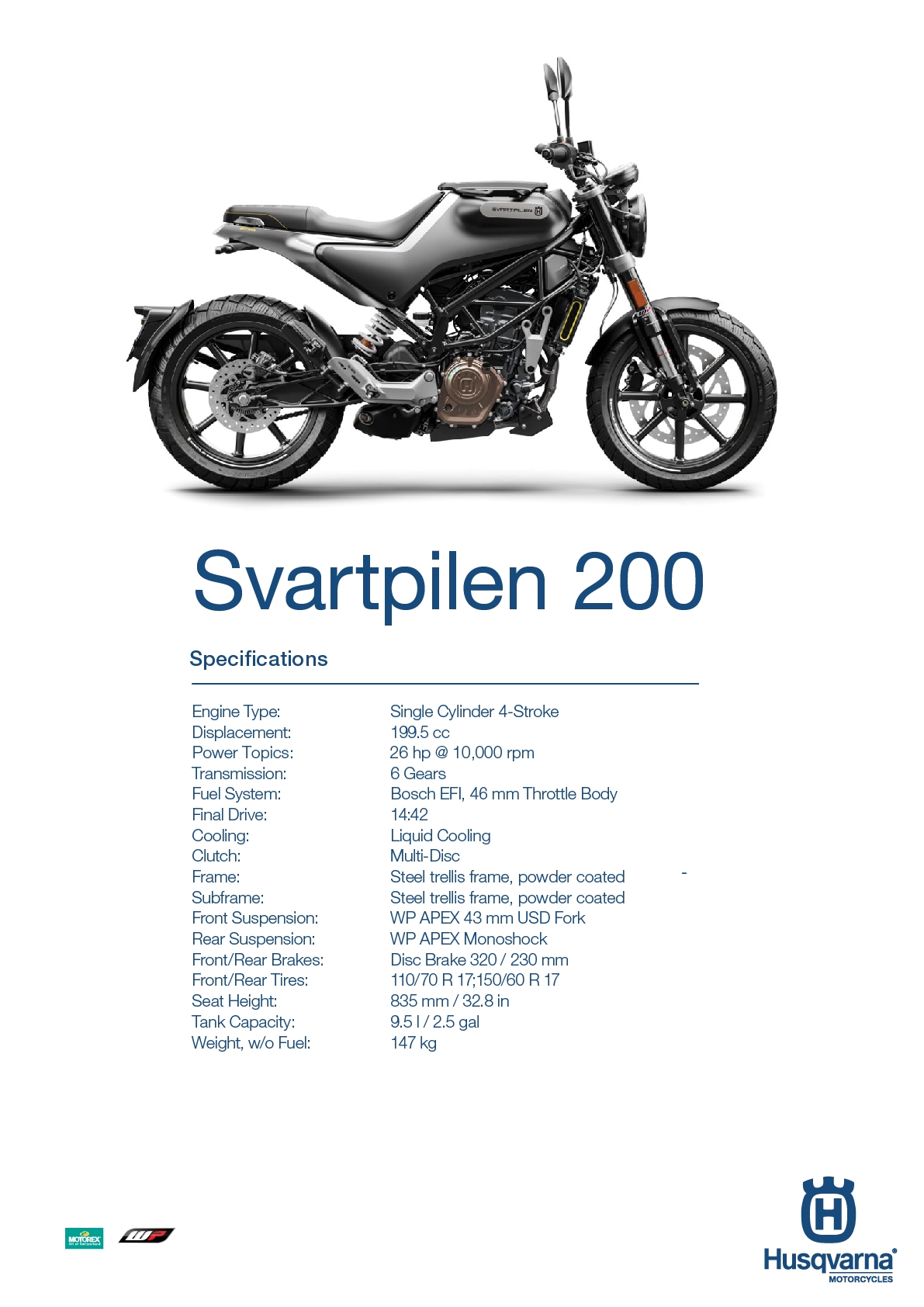 Husqvarna svartpilen 200 ฮุสวาน่า ปี 2021 : ภาพที่ 16