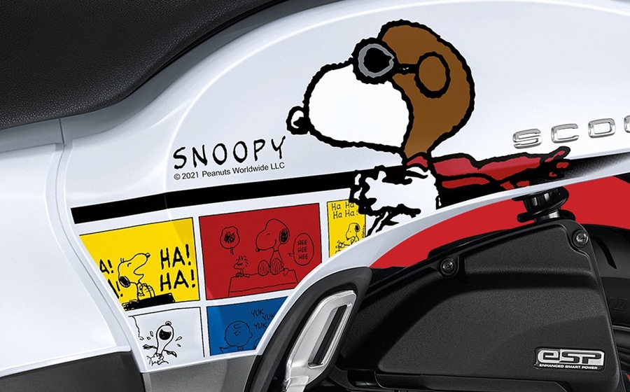 Honda Scoopy Snoopy Limited Edition ฮอนด้า ปี 2021 : ภาพที่ 5