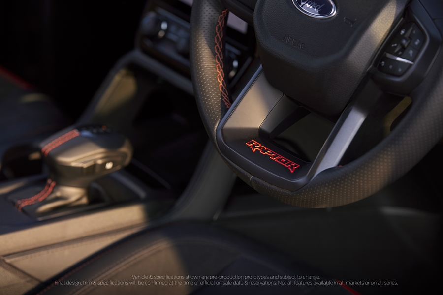 Ford Ranger Double Cab 3.0L V6 EcoBoost Raptor 4X4 10AT ฟอร์ด เรนเจอร์ ปี 2022 : ภาพที่ 13