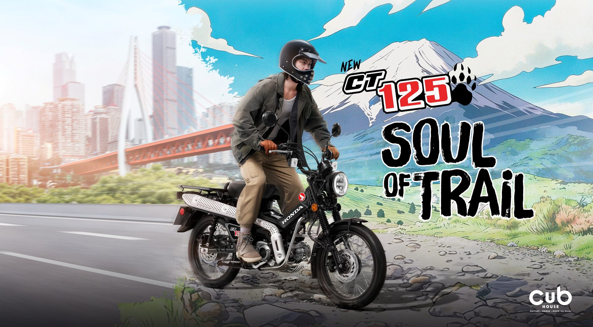 รูปภาพ ฮอนด้า Honda CT125 standard ปี 2026