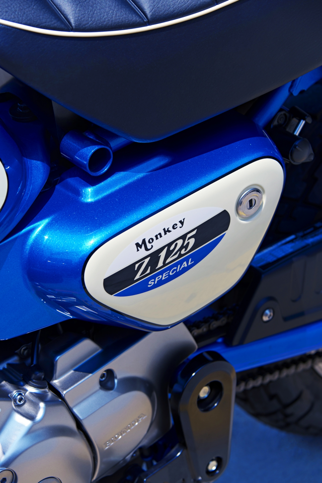 Honda Monkey Custom Blue Cherry Edition ฮอนด้า ปี 2020 : ภาพที่ 3