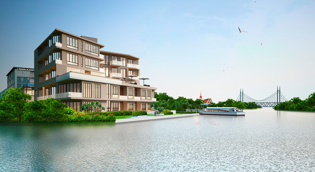 เดอะ พอร์ต แกรนด์ ริเวอร์ ฟร้อนท์ (The Port Grand Riverfront) : ภาพที่ 1