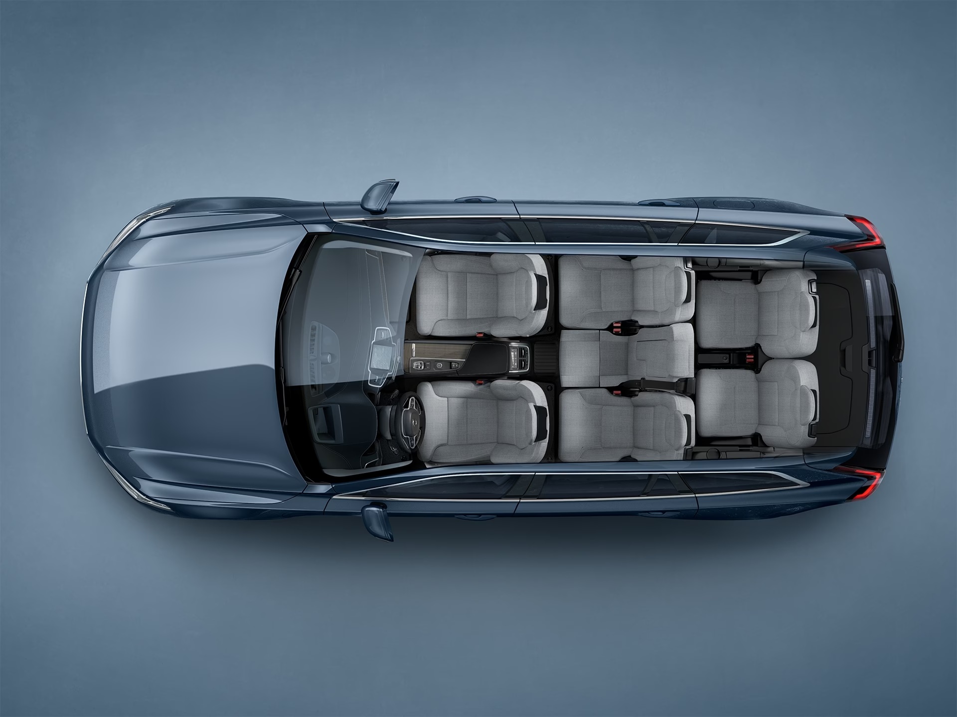 Volvo XC90 Recharge Plus T8 Plug-in Hybrid Dark วอลโว่ เอ็กซ์ซี 90 ปี 2023 : ภาพที่ 5
