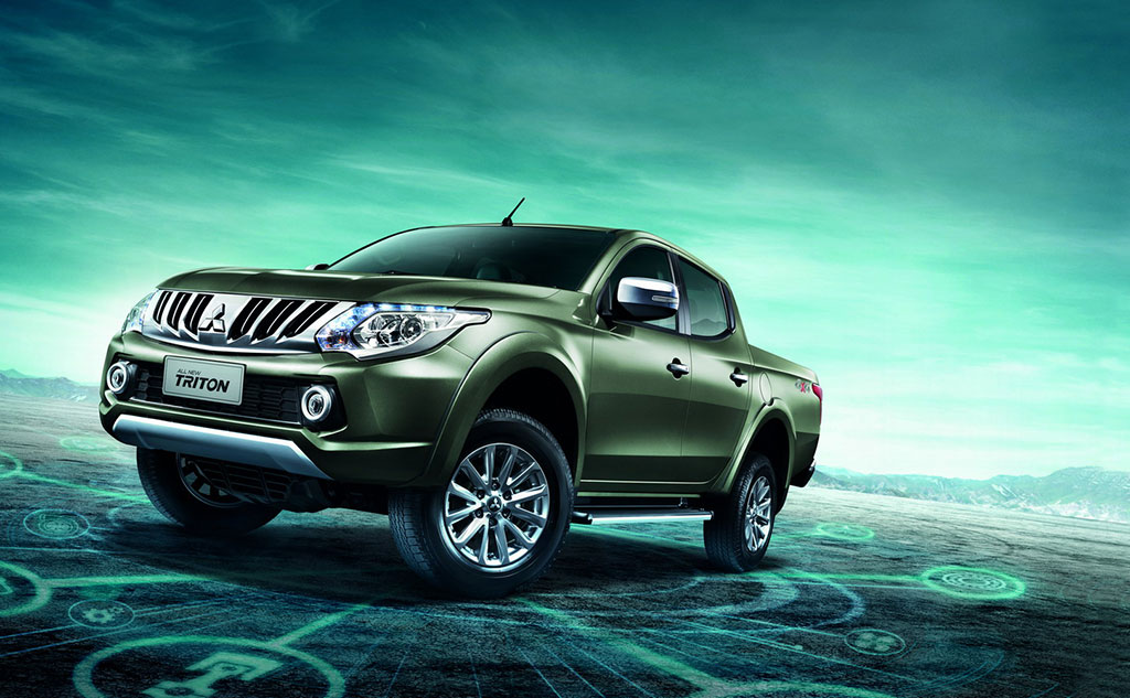 Mitsubishi Triton Plus Double Cab 2.4 GLX M/T มิตซูบิชิ ไทรทัน ปี 2017 : ภาพที่ 1