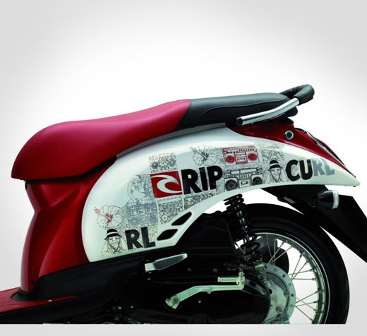 รูปภาพ ฮอนด้า Honda-Scoopy i Ripcurl Series-ปี 2010