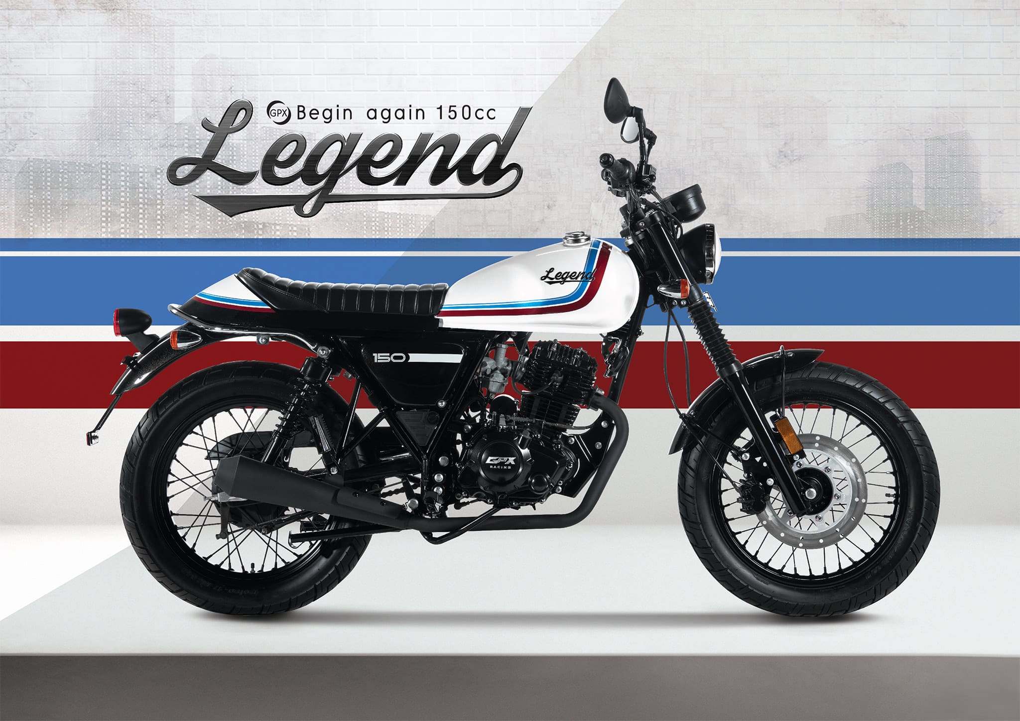 GPX Legend 150 S MY2020 2020 มอเตอร์ไซค์ราคา 49,500 บาท จีพีเอ็กซ์เลเจน ...