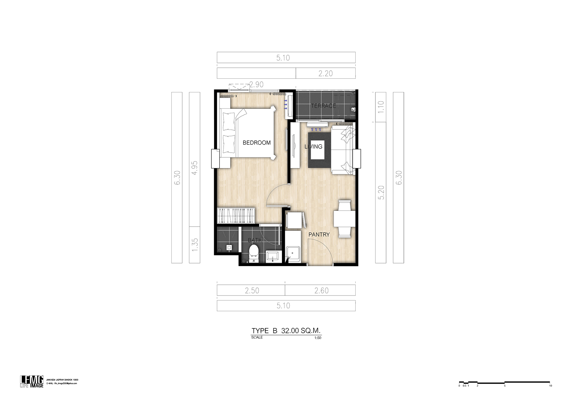 เย็นสบายดี คอนโด ลาดพร้าว 101 (Yensabaidee Condo Ladprao 101) : ภาพที่ 4