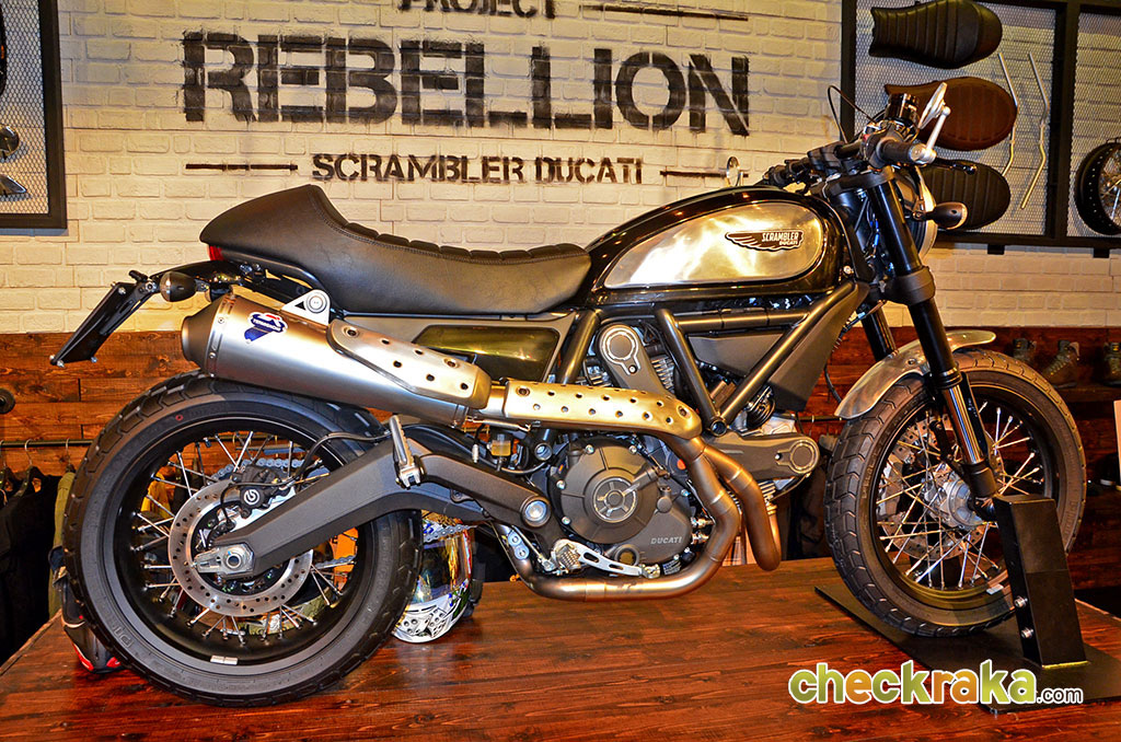 Ducati Scrambler Urban Warrior ดูคาติ สแคมเบอร์ ปี 2015 : ภาพที่ 15