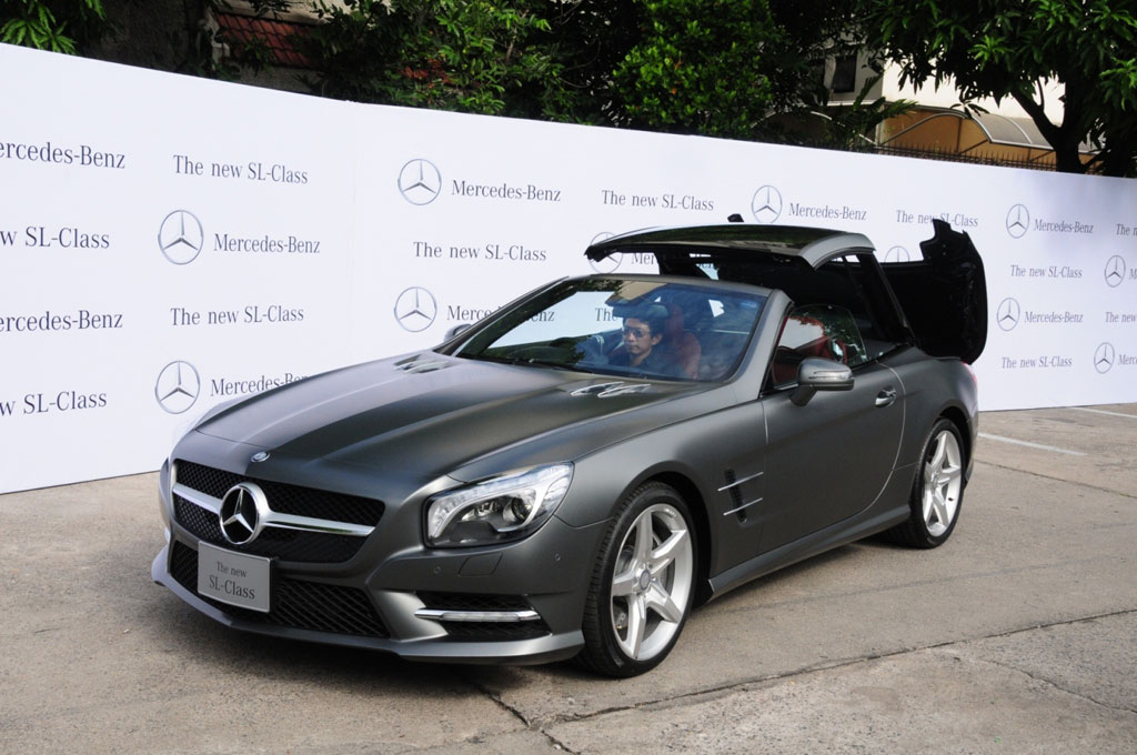 เมอร์เซเดส-เบนซ์ Mercedes-benz SL-Class SL500 BlueEFFICIENCY Sports AMG ...