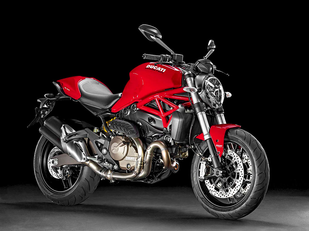 Ducati Monster 821 (สีแดง) ดูคาติ มอนสเตอร์ ปี 2017 : ภาพที่ 1