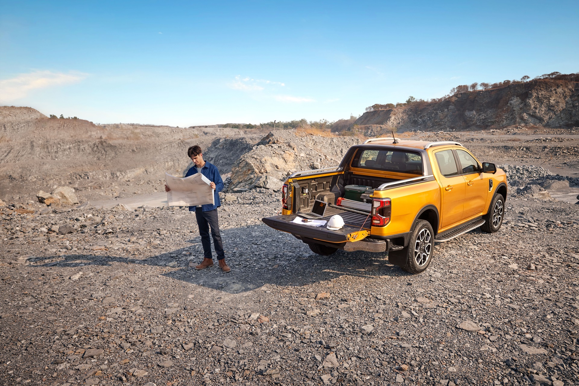 รูปภาพ ฟอร์ด Ford Ranger Double Cab Wildtrak 3.0L V6 Turbo 4WD 10AT ปี 2024