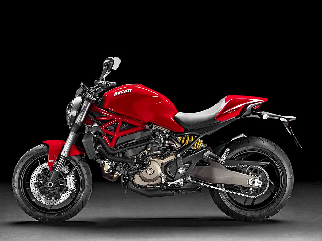 Ducati Monster 821 (สีแดง) ดูคาติ มอนสเตอร์ ปี 2017 : ภาพที่ 2