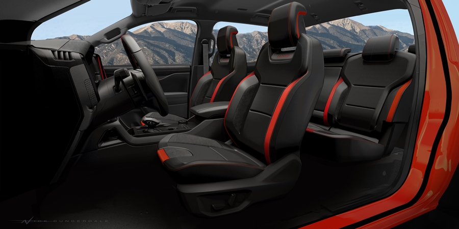 Ford Ranger Double Cab 3.0L V6 EcoBoost Raptor 4X4 10AT ฟอร์ด เรนเจอร์ ปี 2022 : ภาพที่ 11