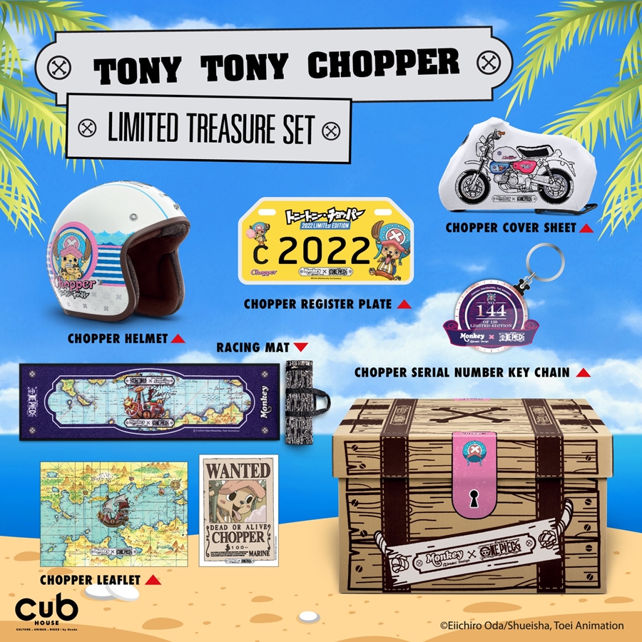 Honda Monkey TONY TONY CHOPPER EDITION ฮอนด้า ปี 2022 : ภาพที่ 5